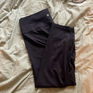 Lululemon Wunder Train high-rise 25" black leggings